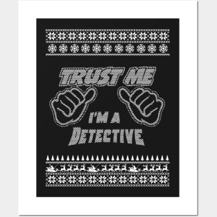 Trust Me, I’m a DETECTIVE – Merry Christmas Posters and Art